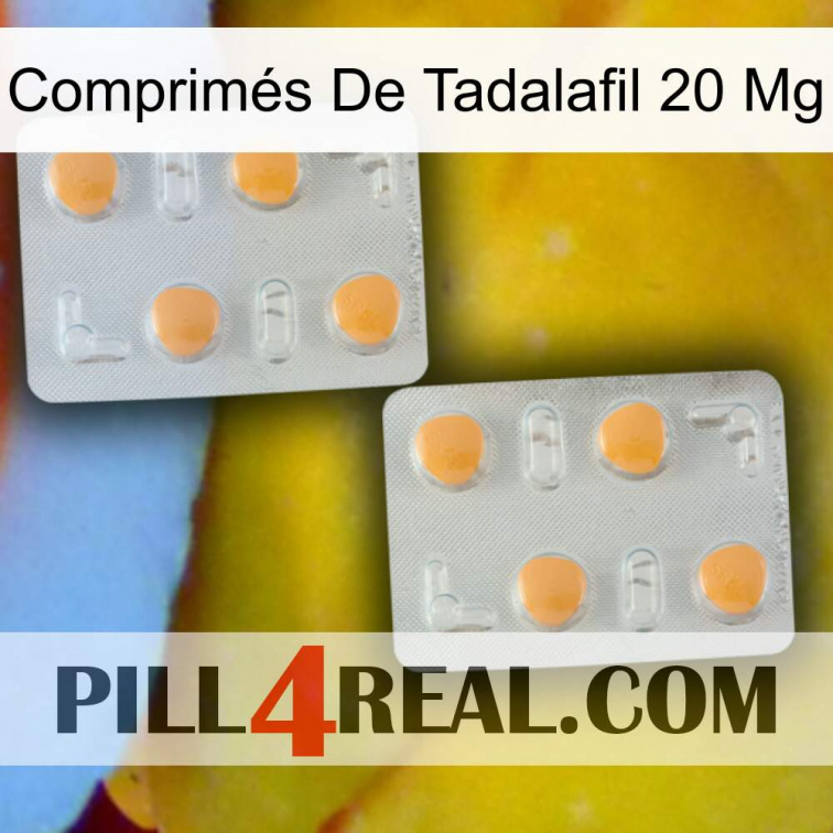 Comprimés De Tadalafil 20 Mg 25